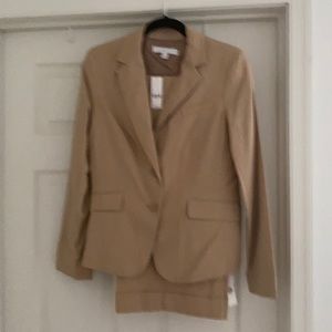 Brand new suit set with cuffed pants.